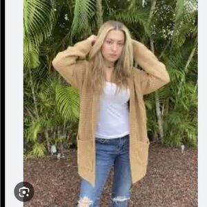 Apt. 9 Women's Camel Cardigan